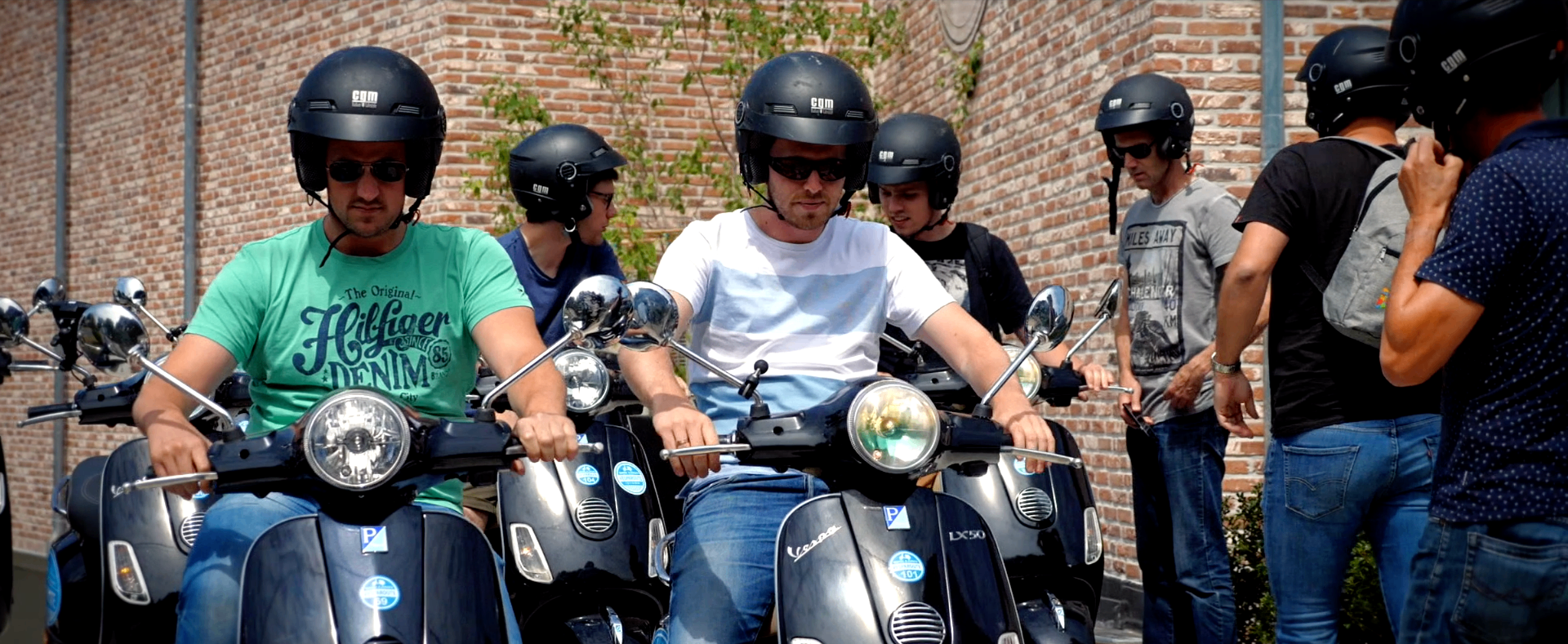 Vespa-rit met gasten vanuit Sasput