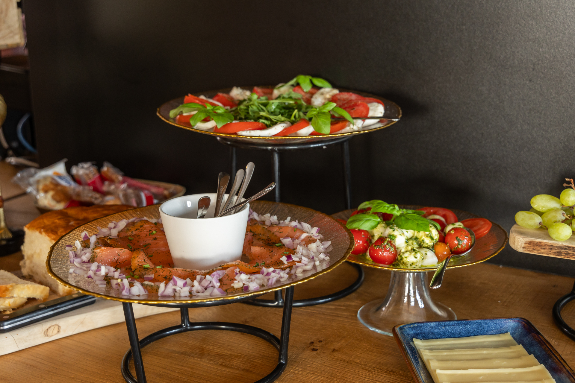 Ontbijttafel bij Sasput