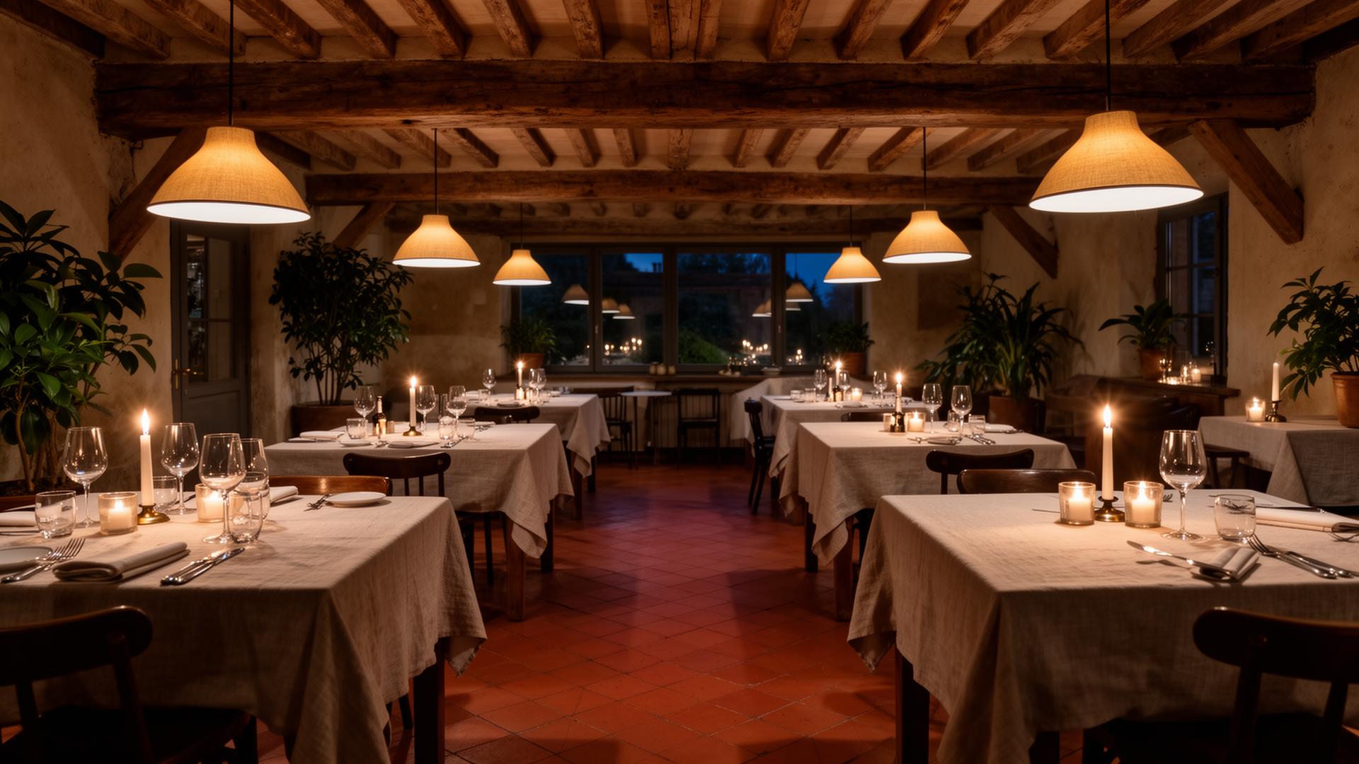 Sfeer in het restaurant van Sasput